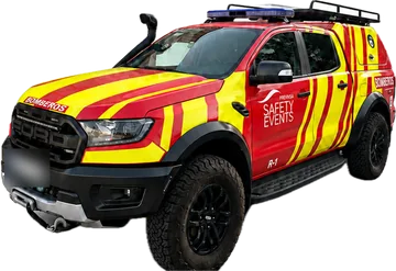 Ford Ranger Raptor fire service pick-up